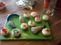 Isa swingende cupcakes 8 jaar
